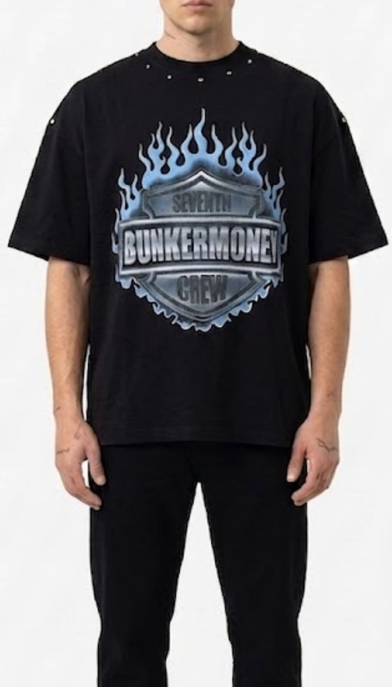 T-Shirt Oversize "Bunkermoney"