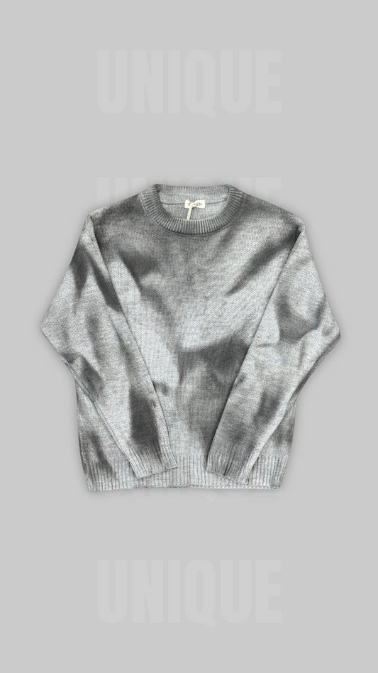 MAGLIONE WASHED NERO