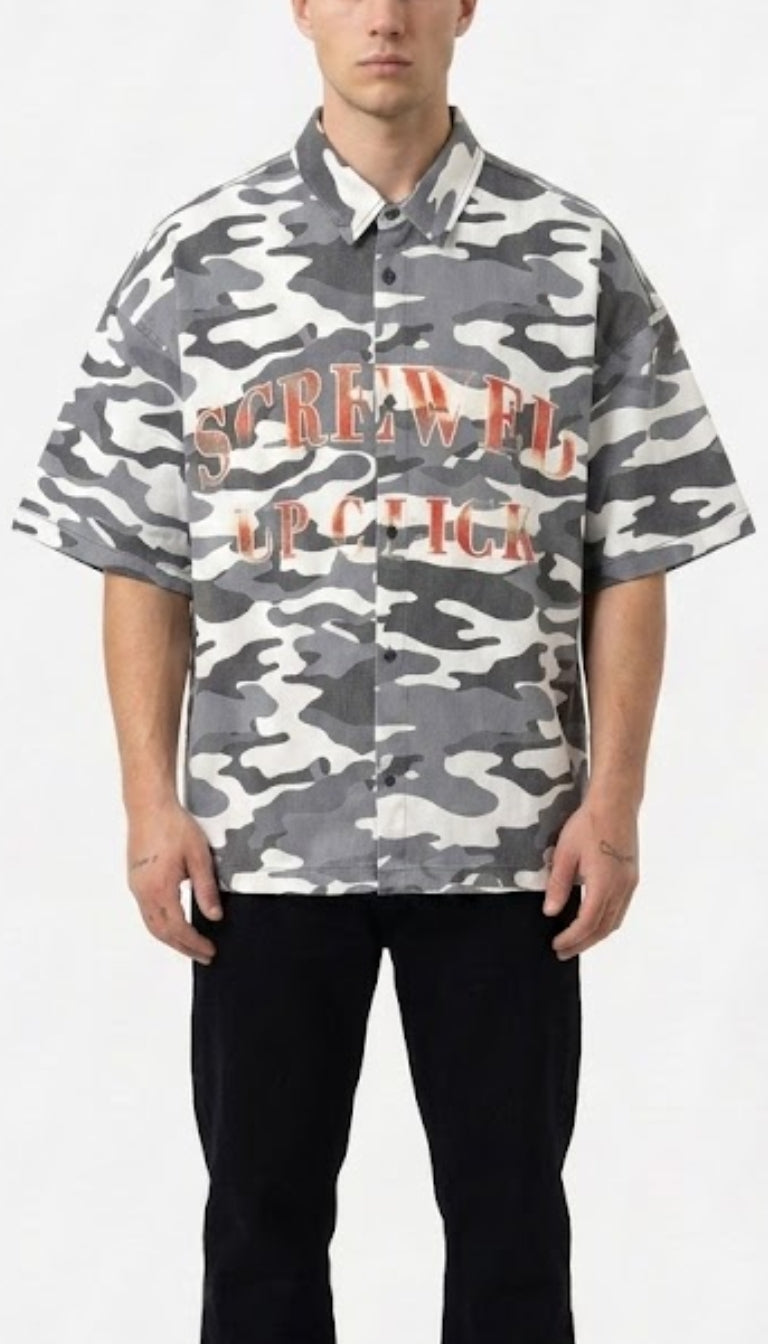 Camicia Urban Camo "Screwed Up"