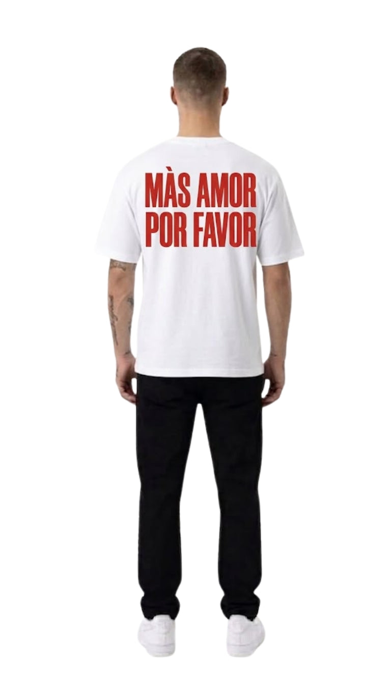 T-Shirt Boxy "Mas Amor"