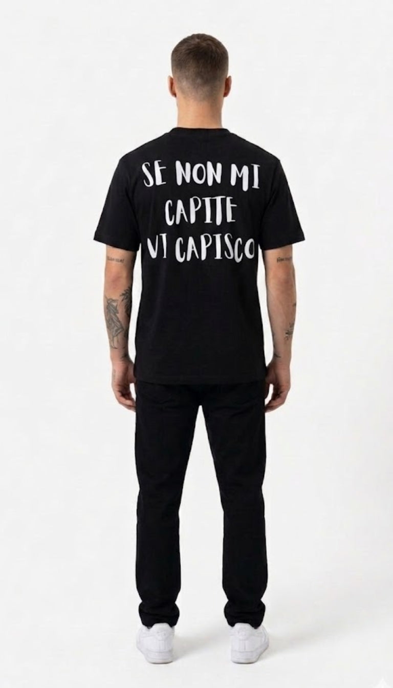 T-Shirt Boxy "E se non mi capite"