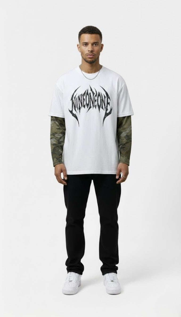 Long-Sleeve Double Camo Diamond