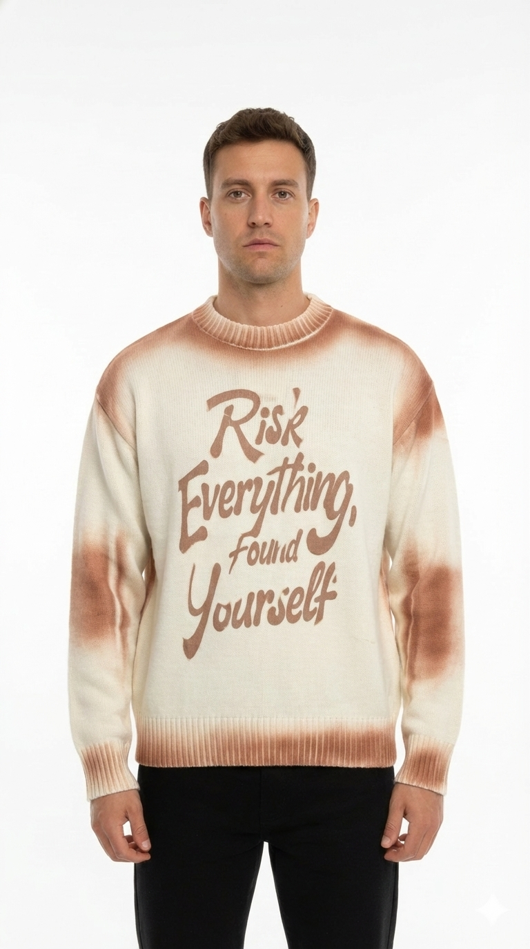 Maglione "Risk Everything"