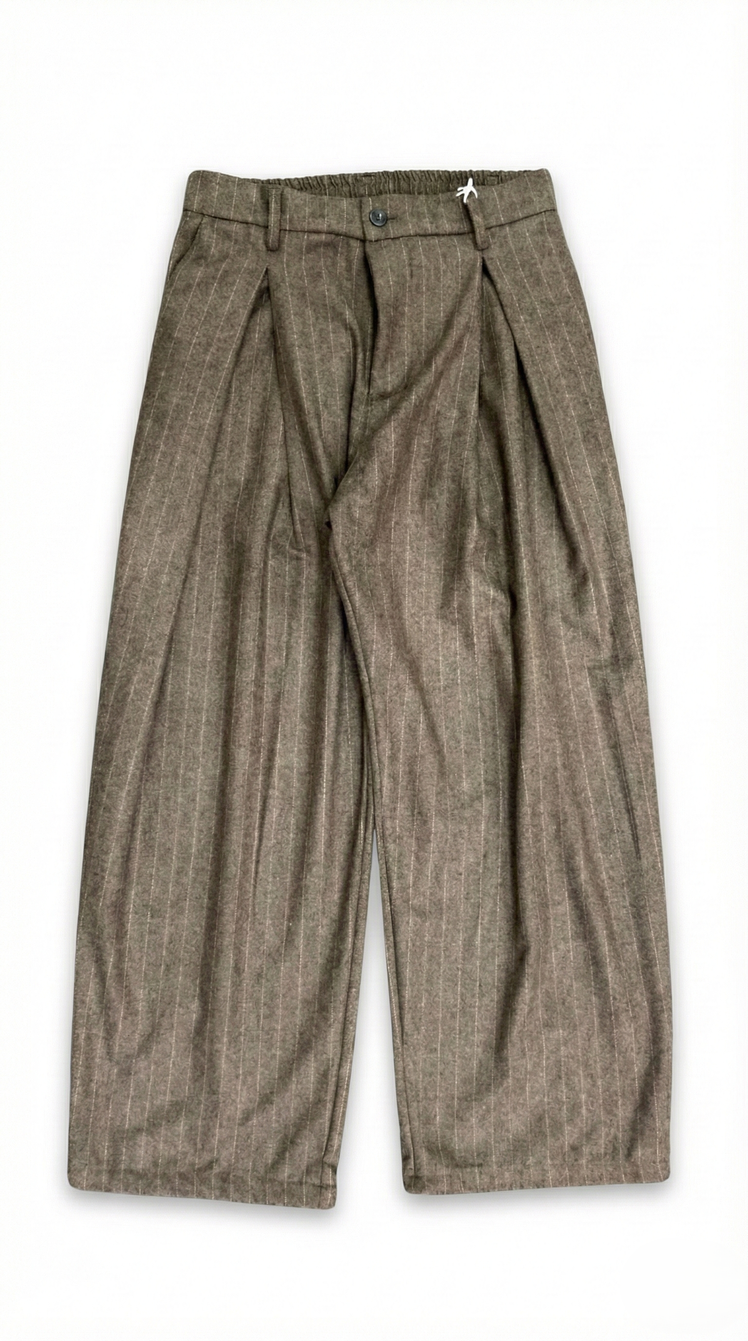 Pantaloni Baggy Gessati