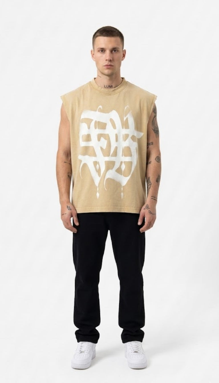 Void Calligraphy Muscle Tee