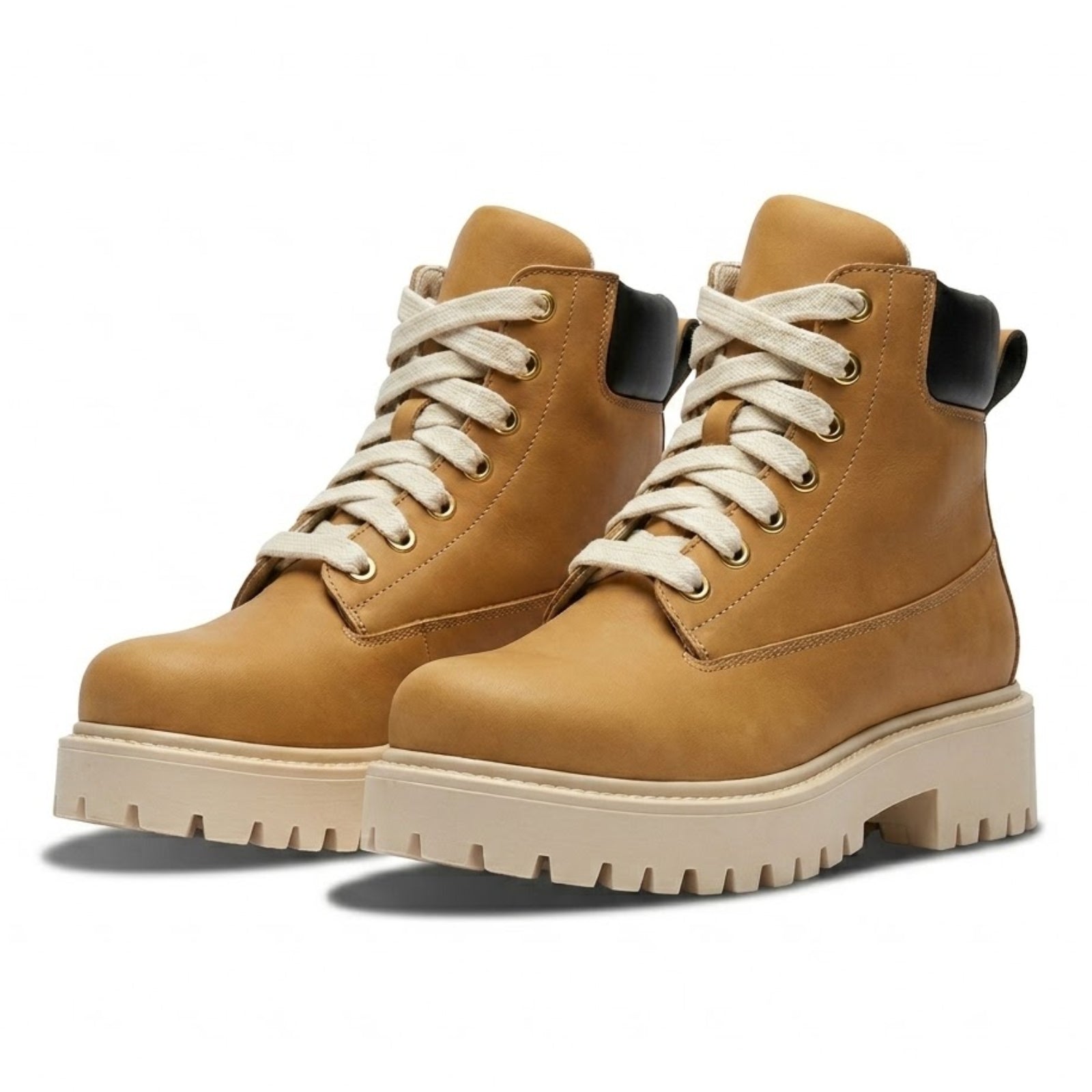 Boot in Pelle Beige
