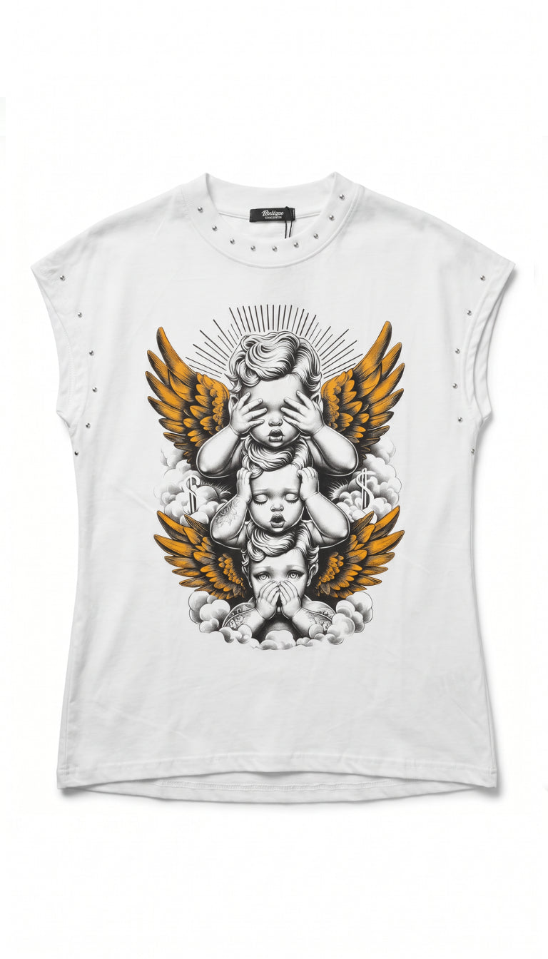 Muscle Tee "Three Angels"