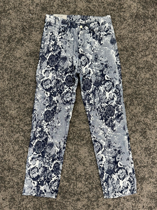 JEANS CAMO BLU