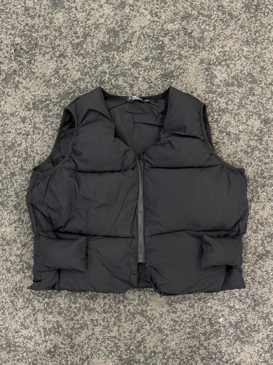 GILET PUFFER NERO