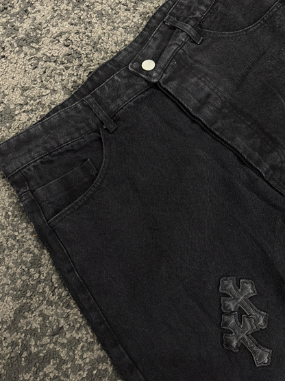 JEANS CROCI NERO