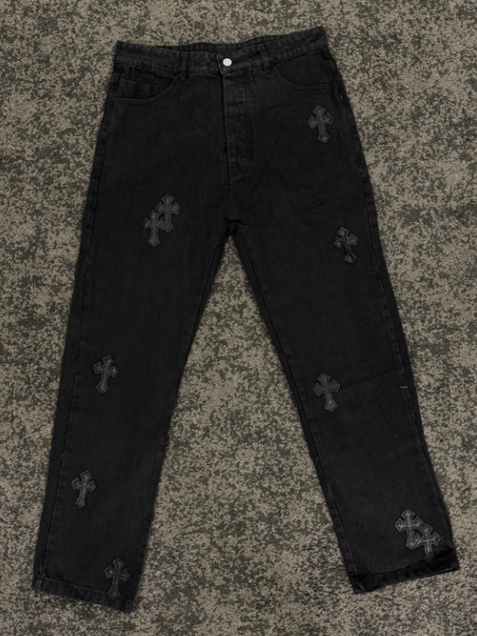 JEANS CROCI NERO