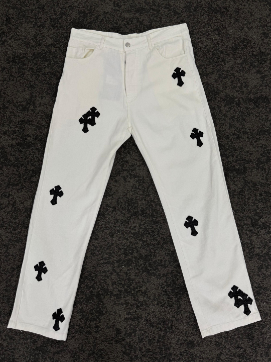 JEANS CROCI BIANCO