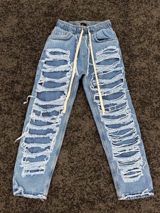 JEANS EXTREME RIPPED BABY