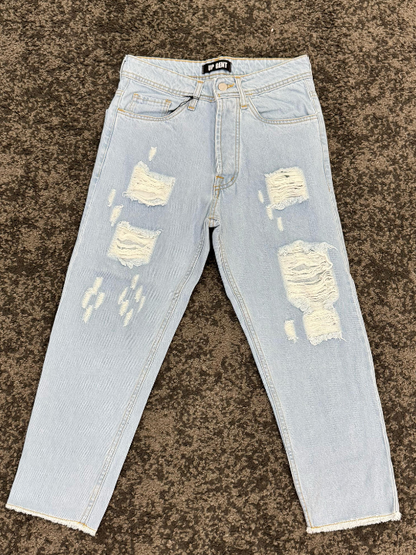 JEANS LIGHT DISTRESSED BABY