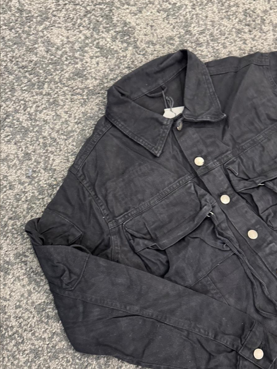 GIACCA CARGO LACES BLACK