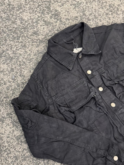 GIACCA CARGO LACES BLACK