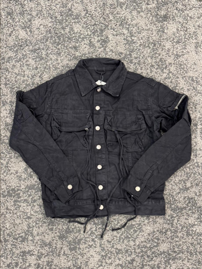 COORDINATO CARGO LACES BLACK