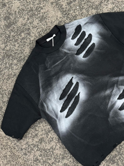 MAGLIA SCRATCH BLACK