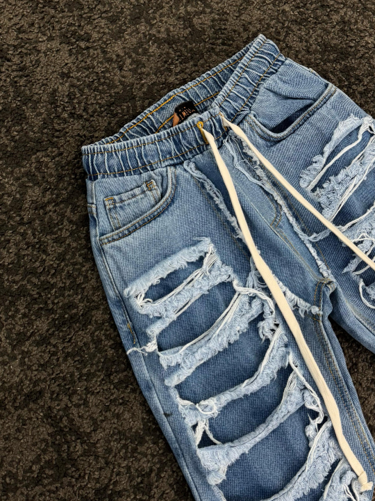 JEANS EXTREME RIPPED BABY