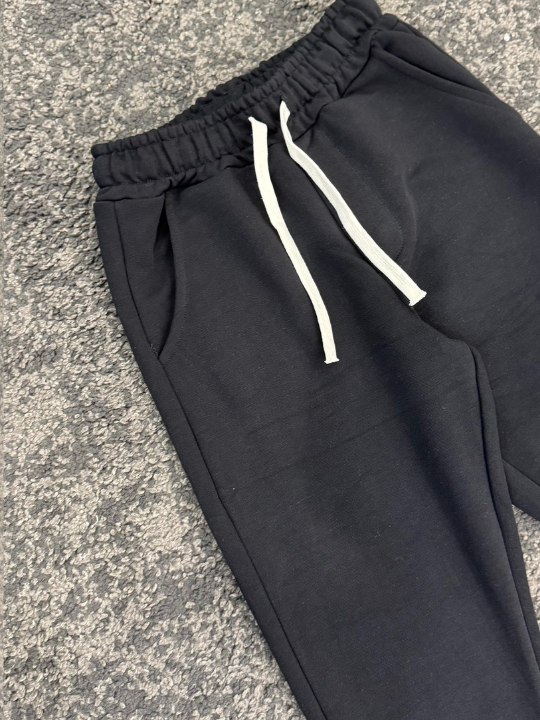 PANTALONE TUTA NERO BABY