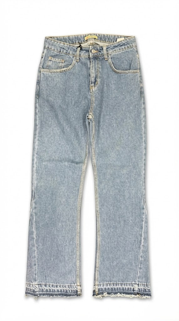 JEANS FLARE BABY BLUE