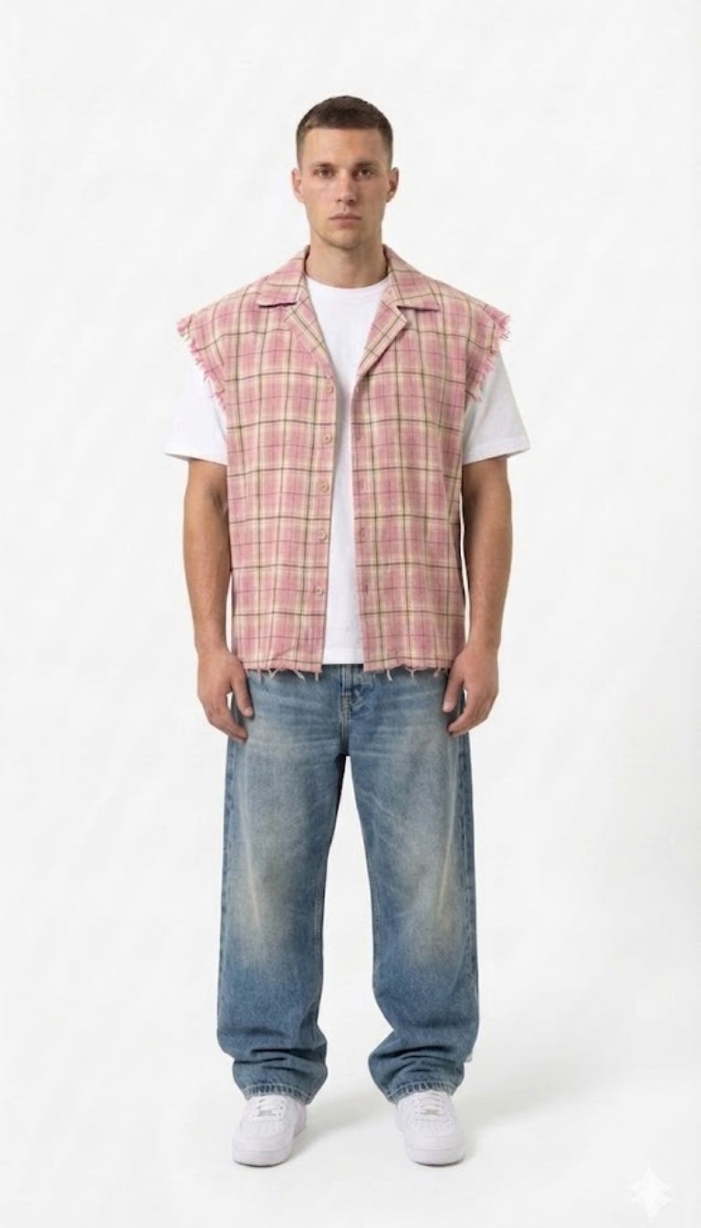 Camicia Checked Muscle