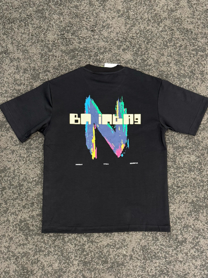 T-SHIRT MOD. BARR* BLACK