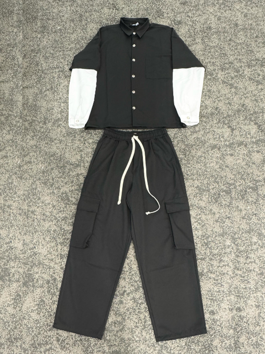 COORDINATO DOUBLE BLACK
