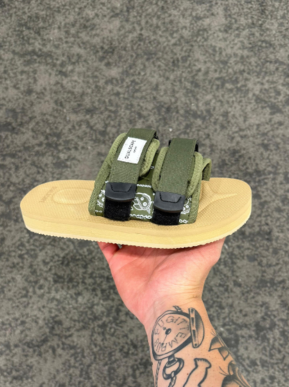 CIABATTE DUALSCAPE VERDI BANDANA