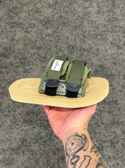 CIABATTE DUALSCAPE VERDI BANDANA