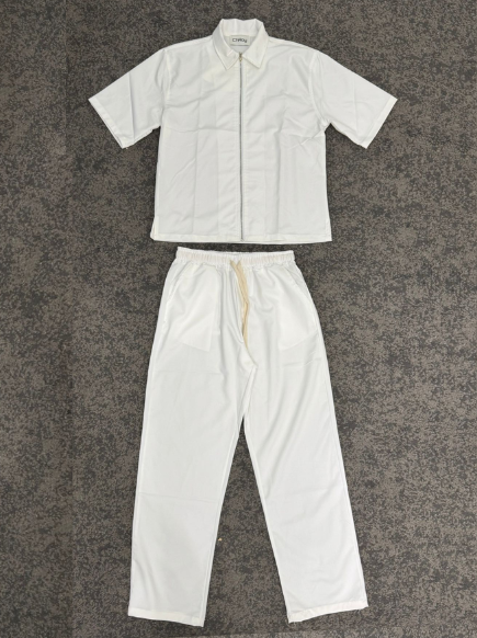 COMPLETO URBAN ZIP BIANCO
