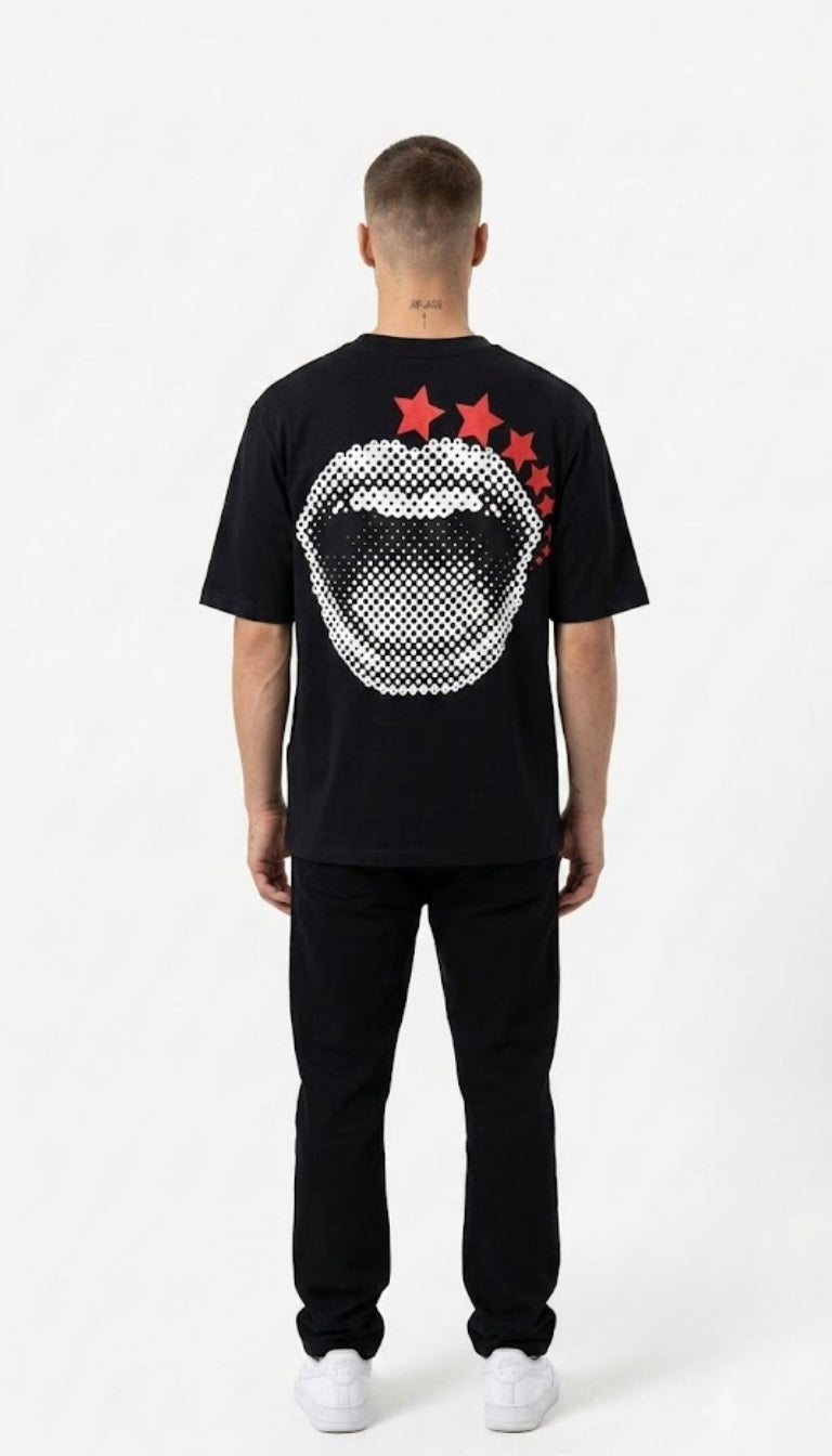 T-Shirt "Halftone Lips"