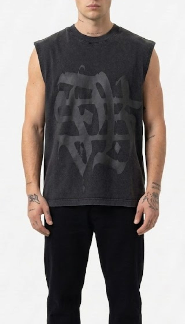 Void Calligraphy Muscle Tee