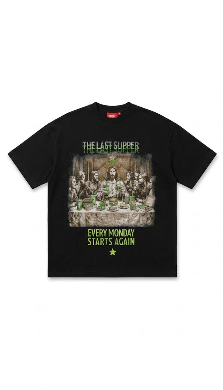 T-Shirt Oversize "The Last Supper"