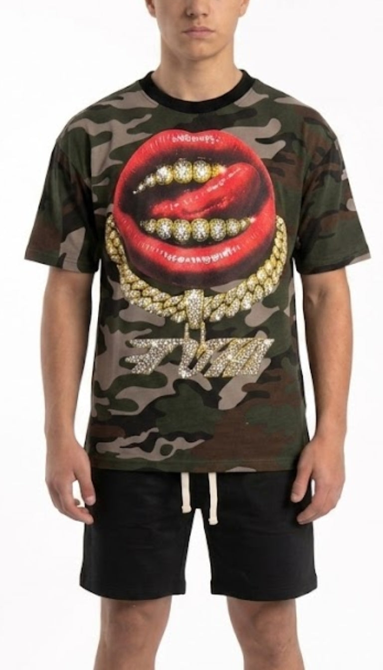 T-shirt Mimetica "Hip Hop" Baby