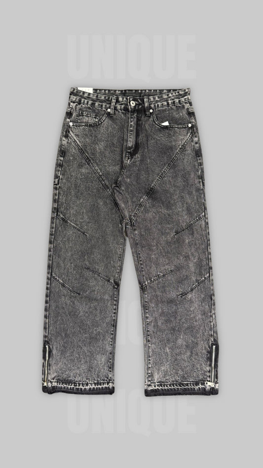 JEANS BAGGY BLACK WASH