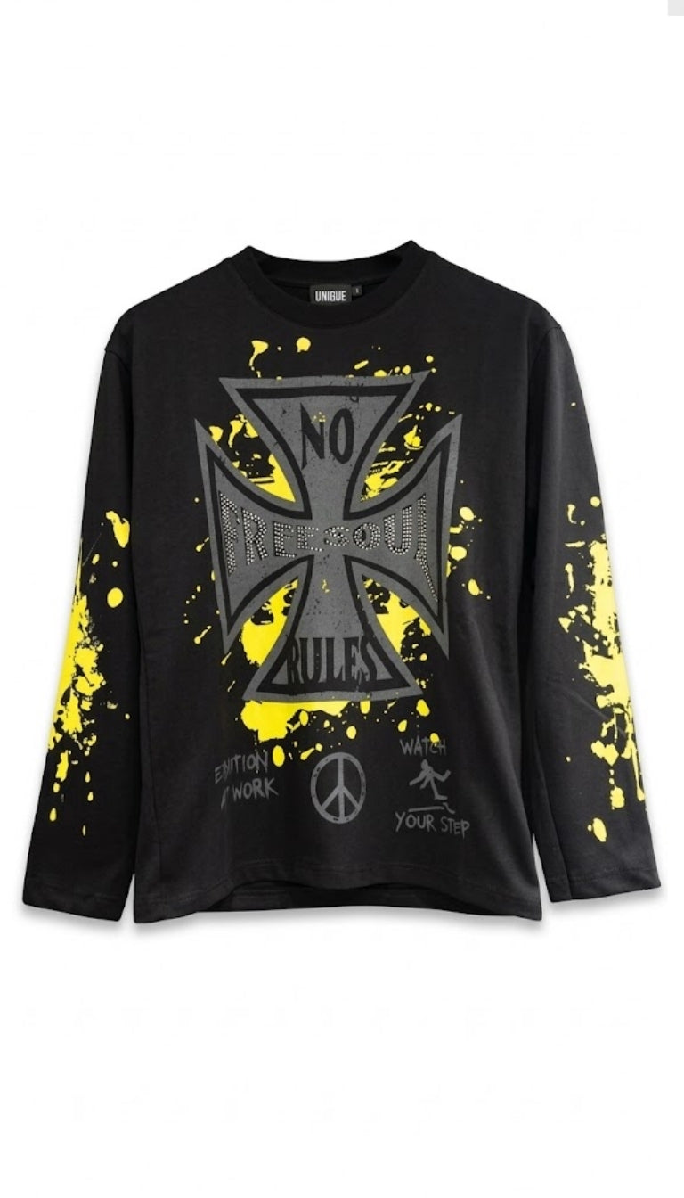 Longsleeve Maglia "Free Soul"