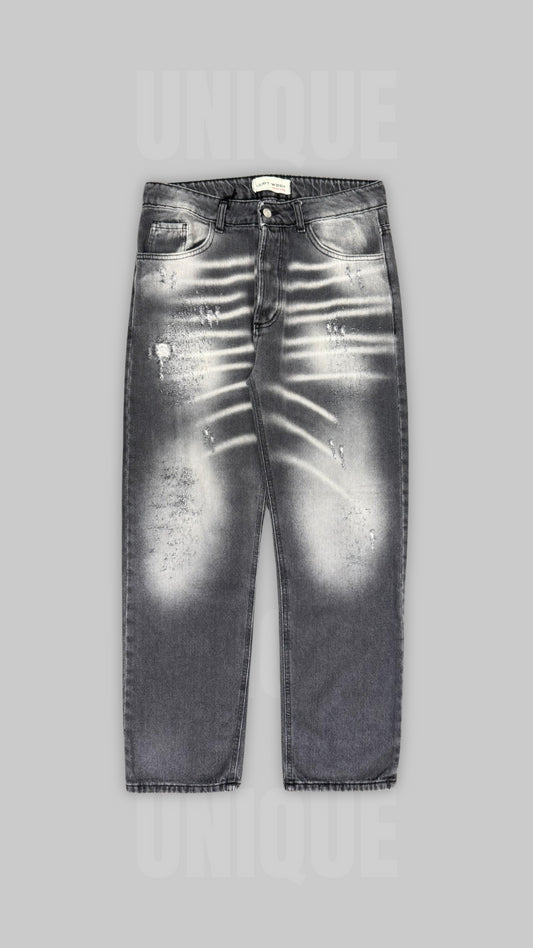 JEANS STRIPE FADED
