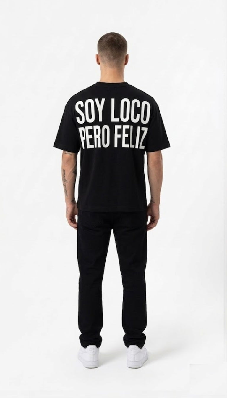 T-Shirt Boxy "Soy Loco"