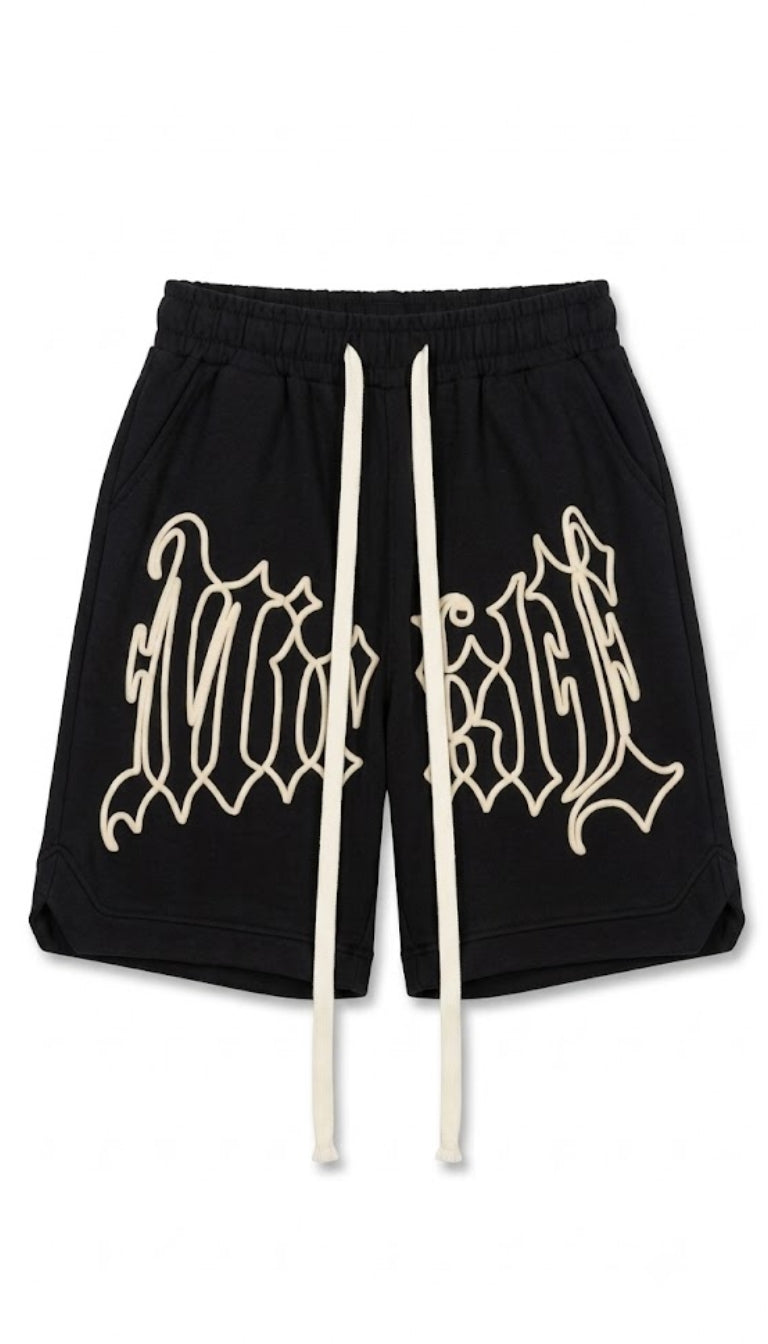 Shorts  "Gothic Calligraphy"