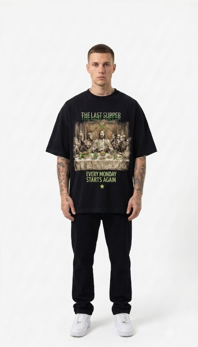 T-Shirt Oversize "The Last Supper"