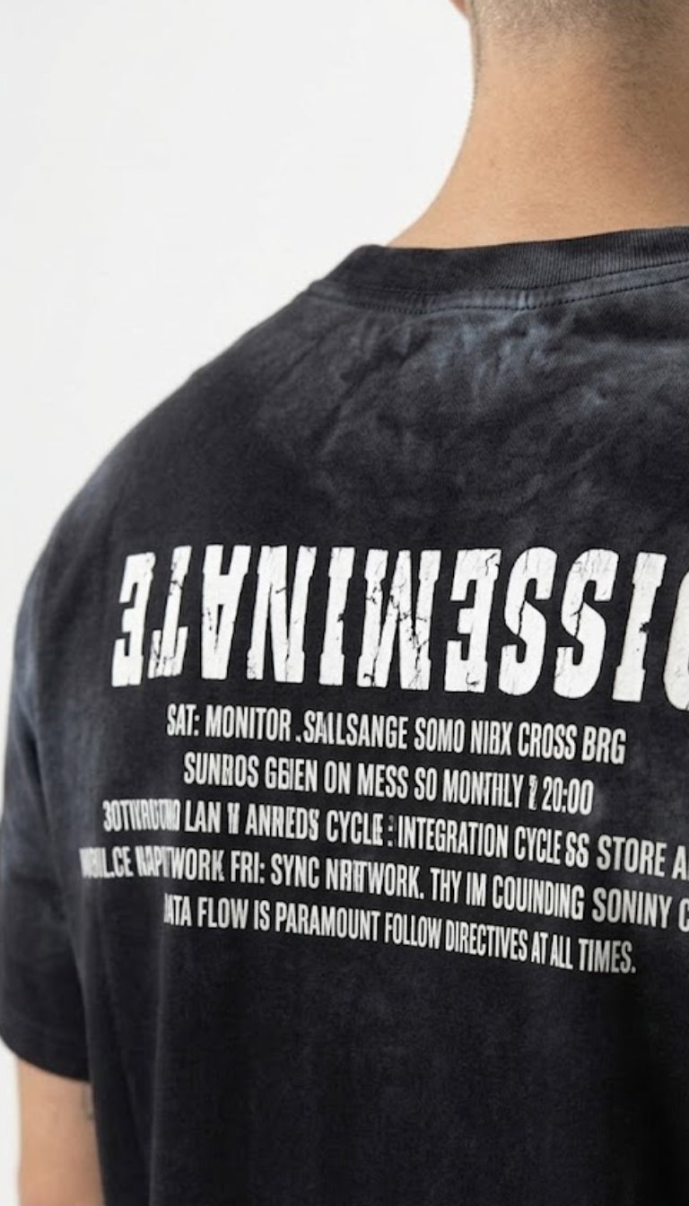 T-Shirt "Disseminate"