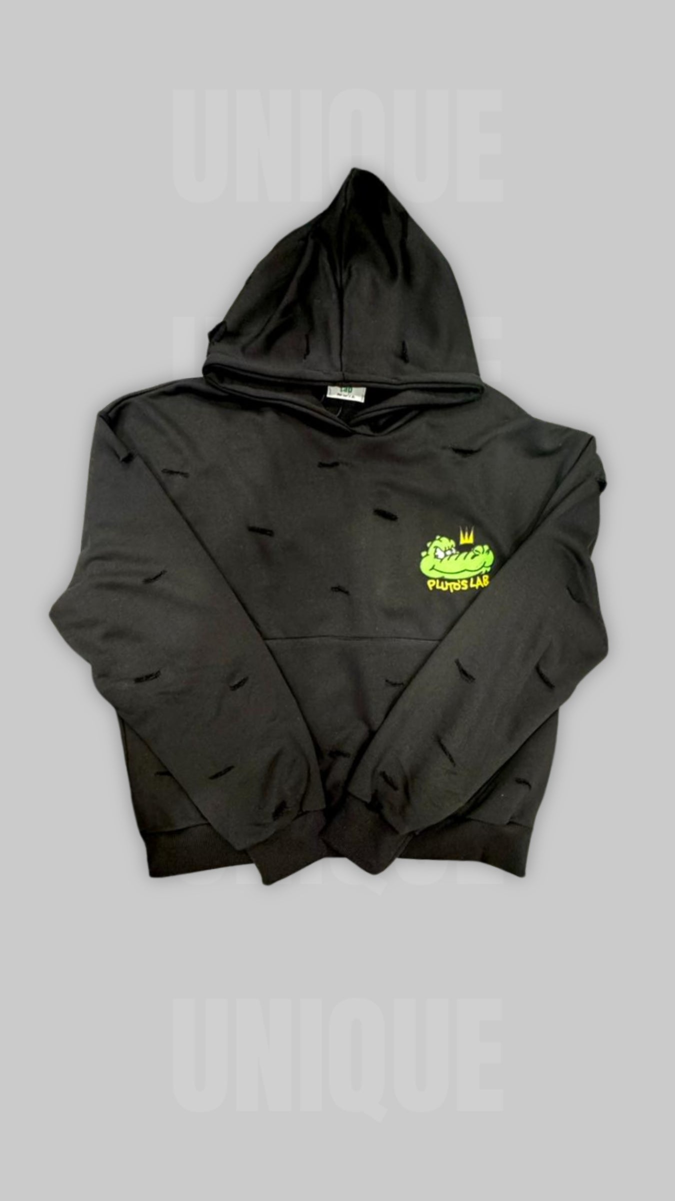 Felpa Hoodie Pluto’s Lab Rotture