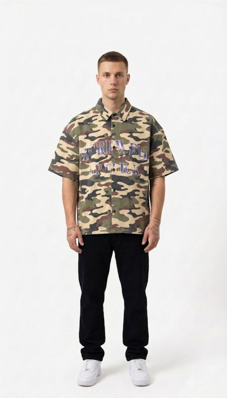 Camicia Urban Camo "Screwed Up"