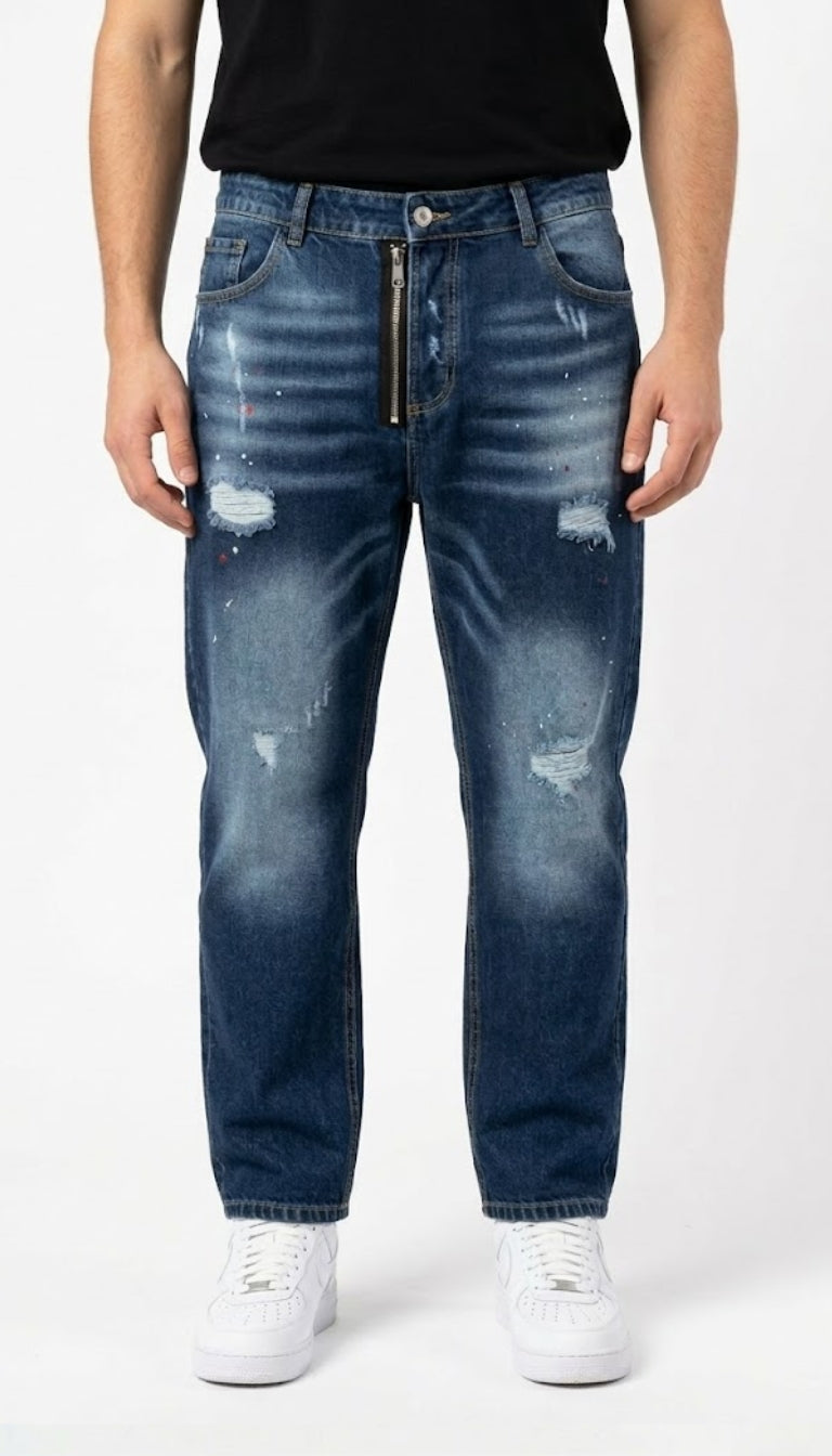 JEANS DSQ2 COMFY BLU