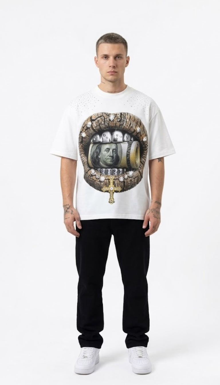 T-Shirt Dollar Lips