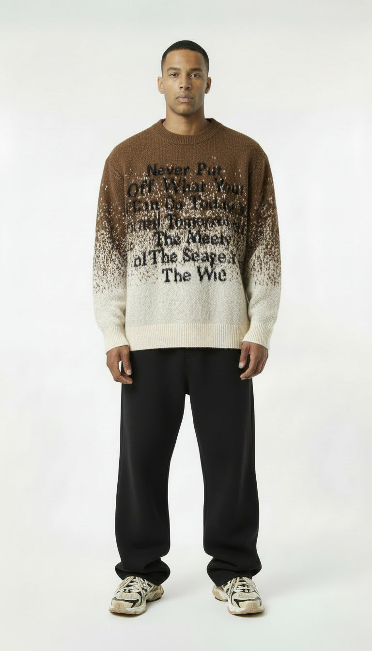 Maglione "Never Put"