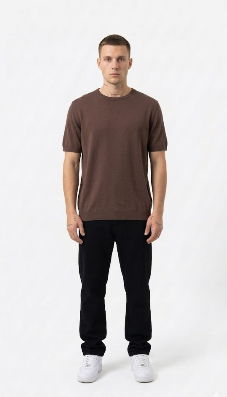 T-Shirt In Filo Basic