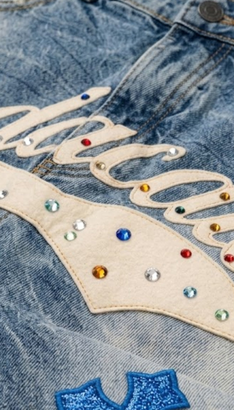 Jorts Denim "Syndicate Bling"