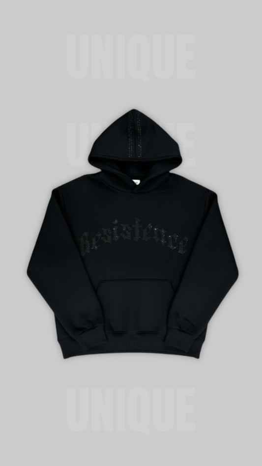 HOODIE “RESISTENCE” STRASS
